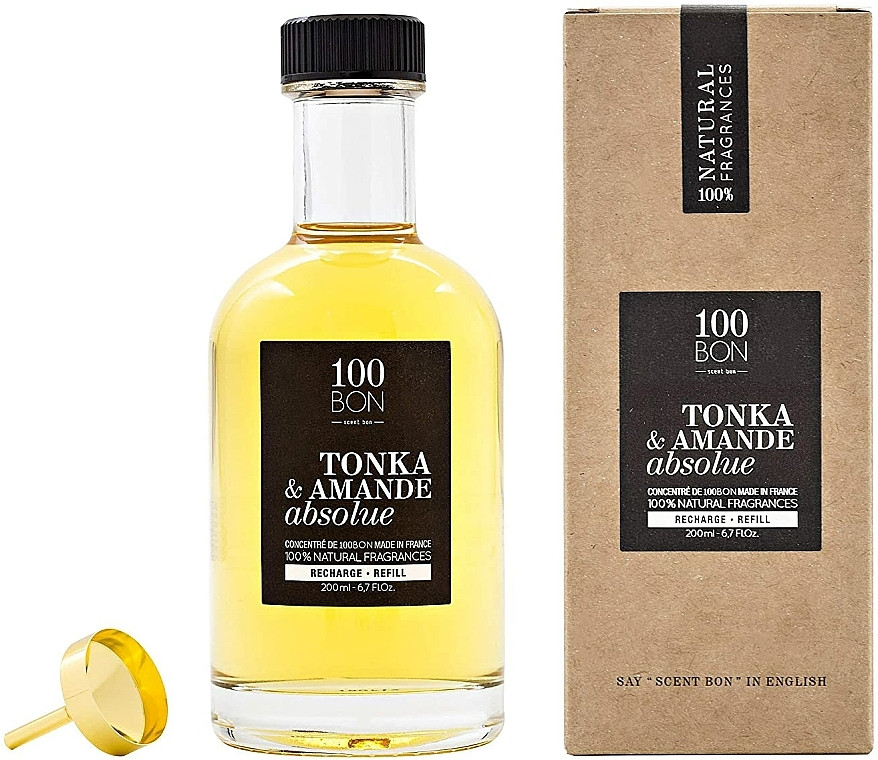 100 Bon Tonka & Amande Absolue Concentre, Apa de parfum Refill, Unisex (Concentratie: Apa de Parfum,