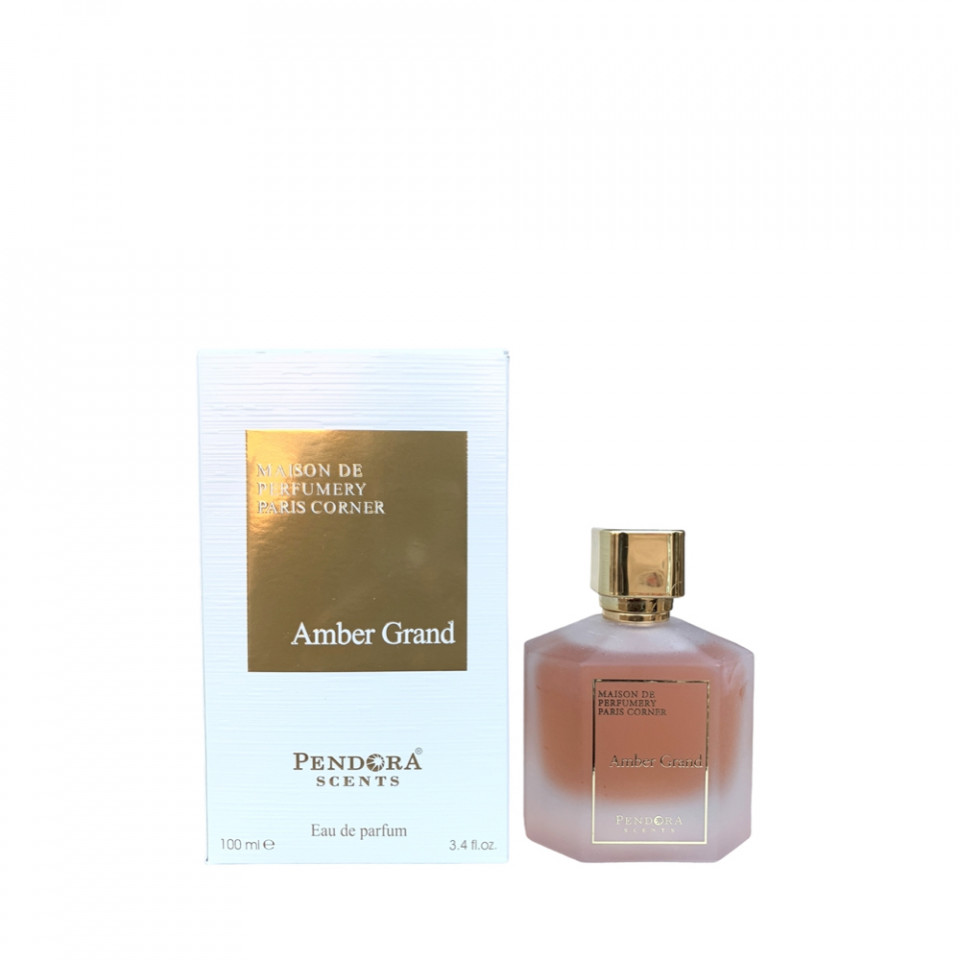 Amber Grand Paris Corner Pendora Scents, Apa de Parfum, Unisex, 100 ml (Concentratie: Apa de Parfum, Gramaj: 100 ml)