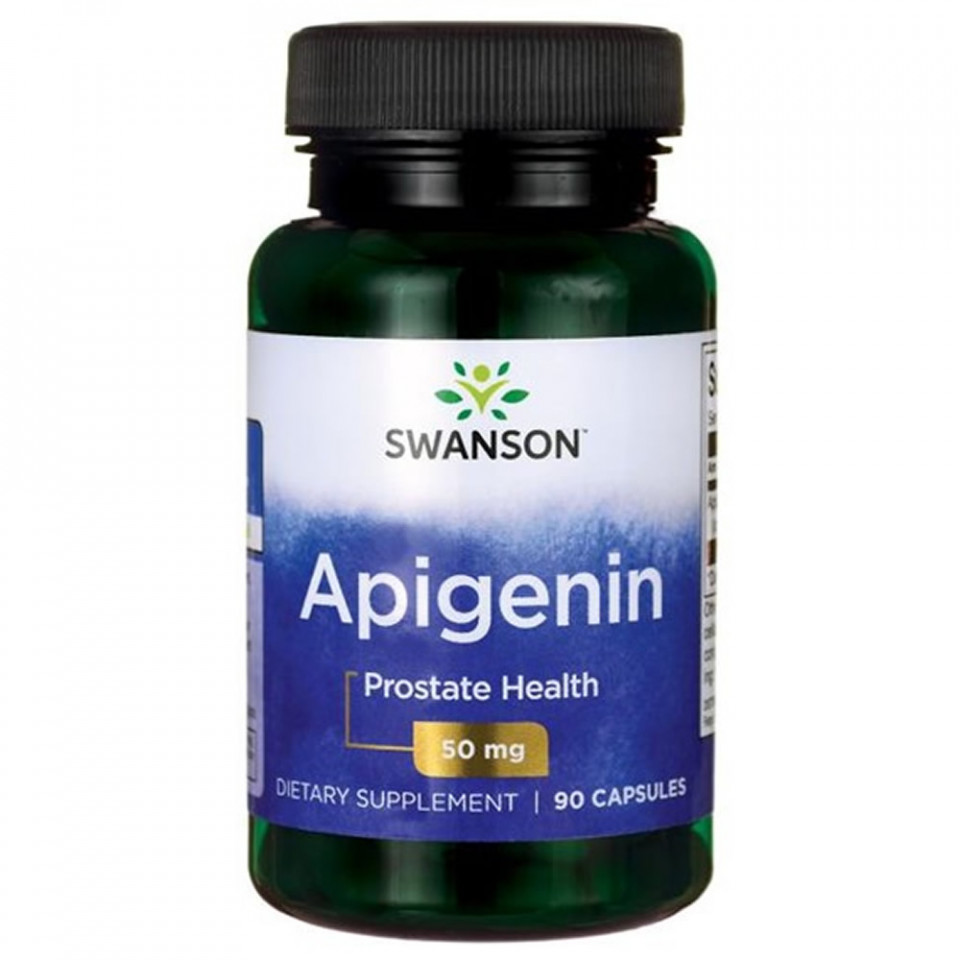 Apigenin 50mg, 90 capsule, Swanson (Concentratie: 90 capsule)