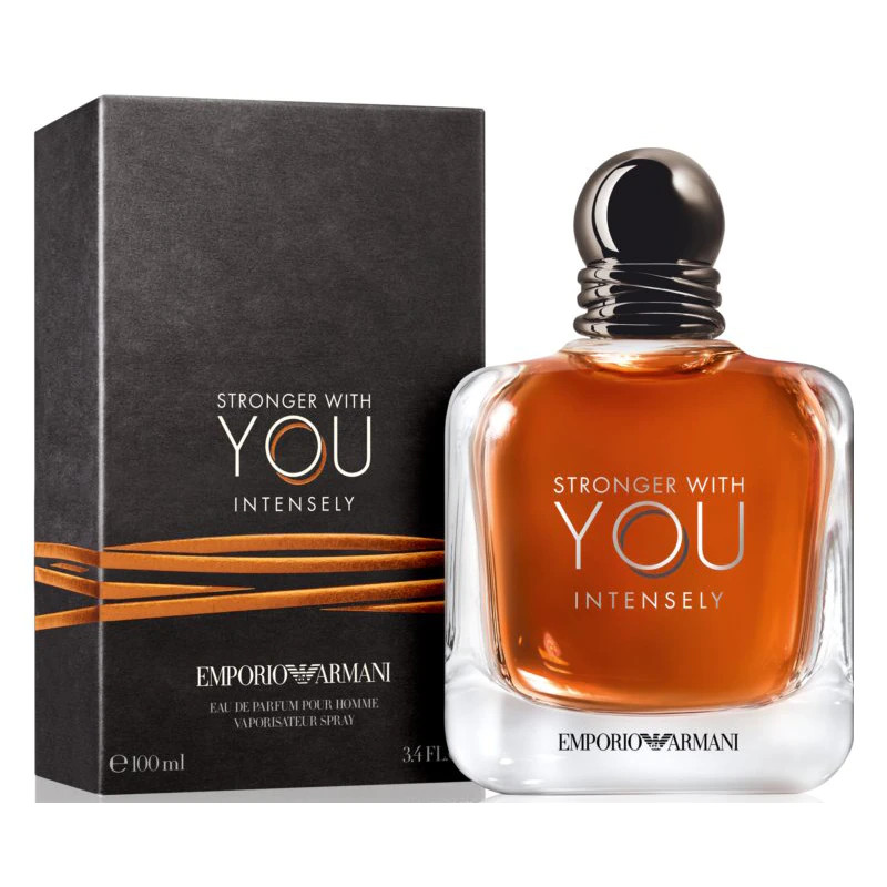 Armani Stronger With You Intensely, Barbati, Apa de Parfum (Concentratie: Apa de Parfum, Gramaj: 100