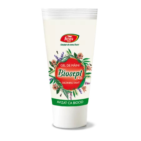 Biosept gel de maini A25 50 ml Fares