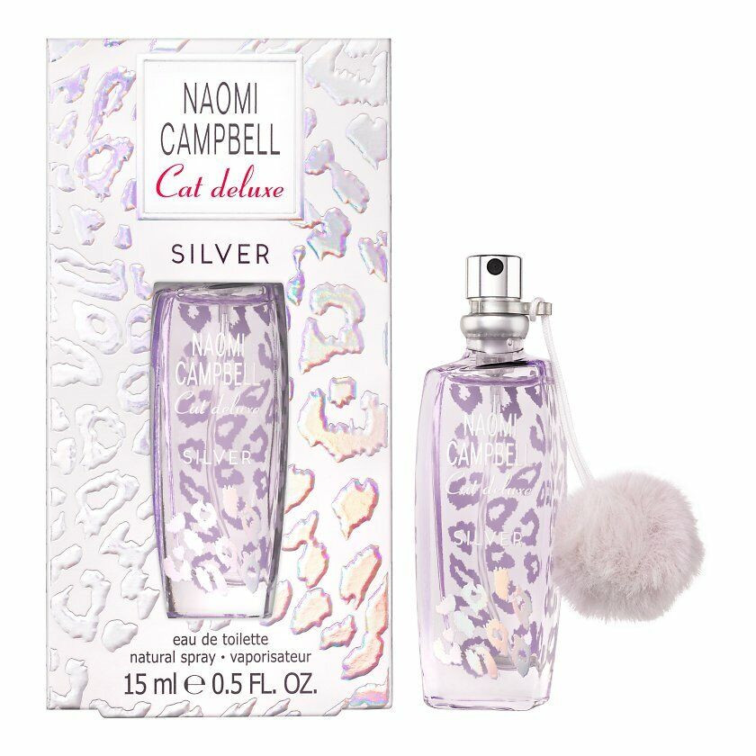 Cat Deluxe Silver Naomi Campbell, Apa de Toaleta, Femei (Concentratie: Apa de Toaleta, Gramaj: 15 ml