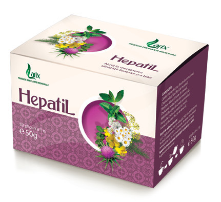 Ceai Hepatil Larix 40 plicuri