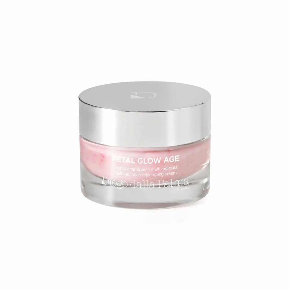 Crema anti-imbatranire cu efect de stralucire pentru fata Diego Dalla Palma, Petal Glow Replumping, 50 ml