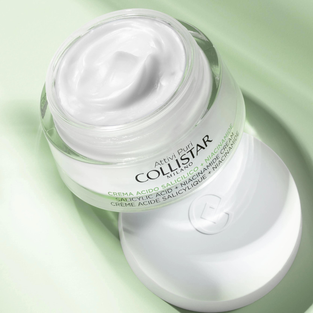 Crema de fata cu acid salicilic + niacinamide Collistar Attivi Puri, 50 ml - 1 | YEO