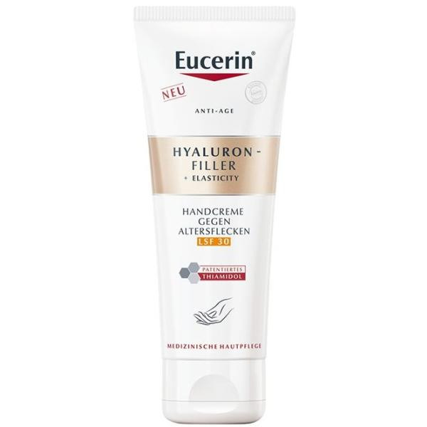Crema de maini impotriva petelor pigmentare Hyaluron Filler + Elasticity Eucerin, 75 ml