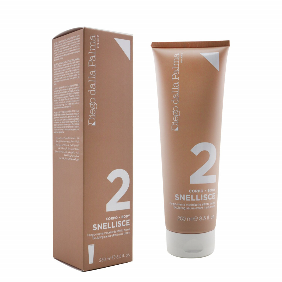 Cremă de modelare pentru corp Diego Dalla Palma 2. Snellisce - Sculpting Sauna-Effect Mud Cream, 250 Ml