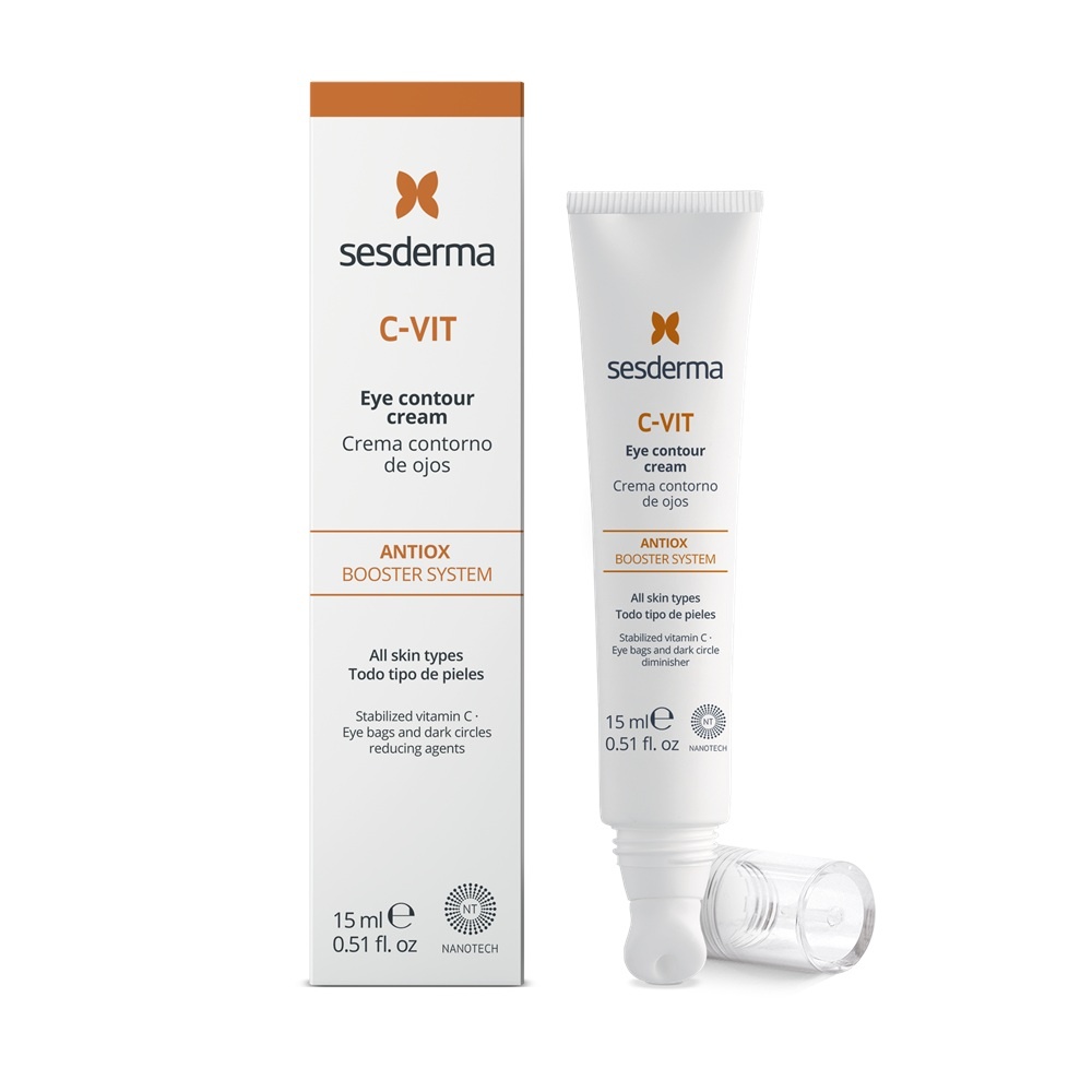 Crema pentru conturul ochilor C-Vit, Sesderma (Concentratie: Crema, Gramaj: 15 ml)