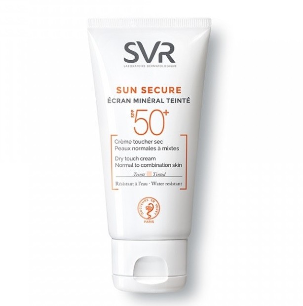 Ecran mineral piele normala spre mixta Sun Secure SPF 50+ SVR Laboratoires (Concentratie: Crema, Gramaj: 50 ml)