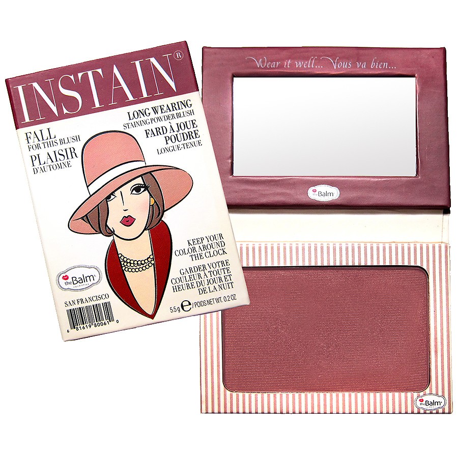 Fard de obraz theBalm Balm Instain (Gramaj: 6,5 g, Nuanta Pudra de obraz: Pinstripe)