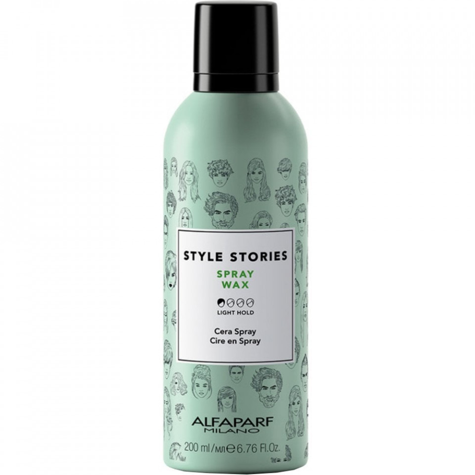 Fixativ Cu Ceara Alfaparf Style Stories Spray Wax, 200 ml (Concentratie: Spray, Gramaj: 200 ml)