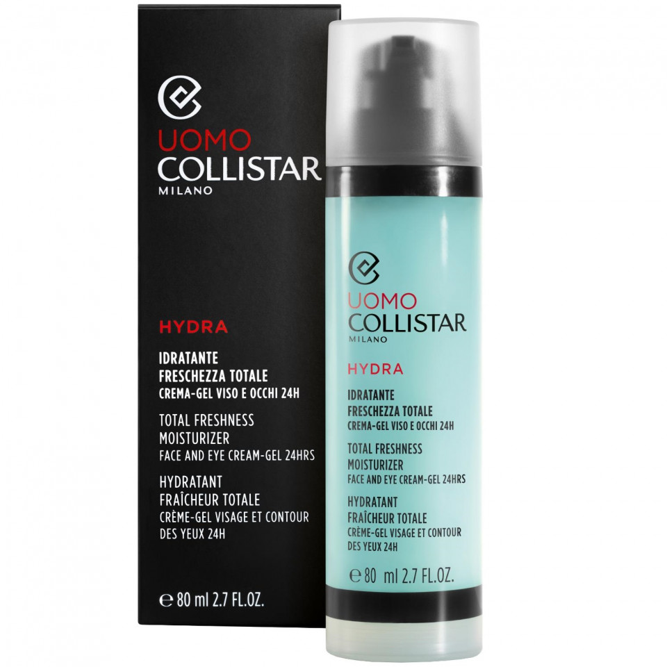 Gel crema hidratant pentru barbati Collistar Total Freshness Moisturizer (Gramaj: 80 ml, Concentrati