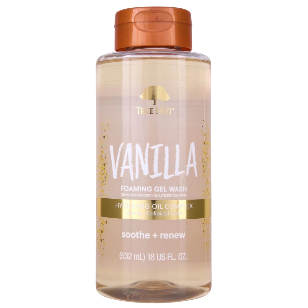 Gel de dus spumant, Tree Hut Vanilla, 532 ml