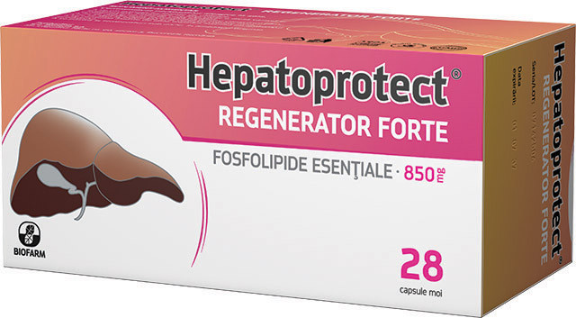 Hepatoprotect Regenerator Forte 28 capsule Biofarm