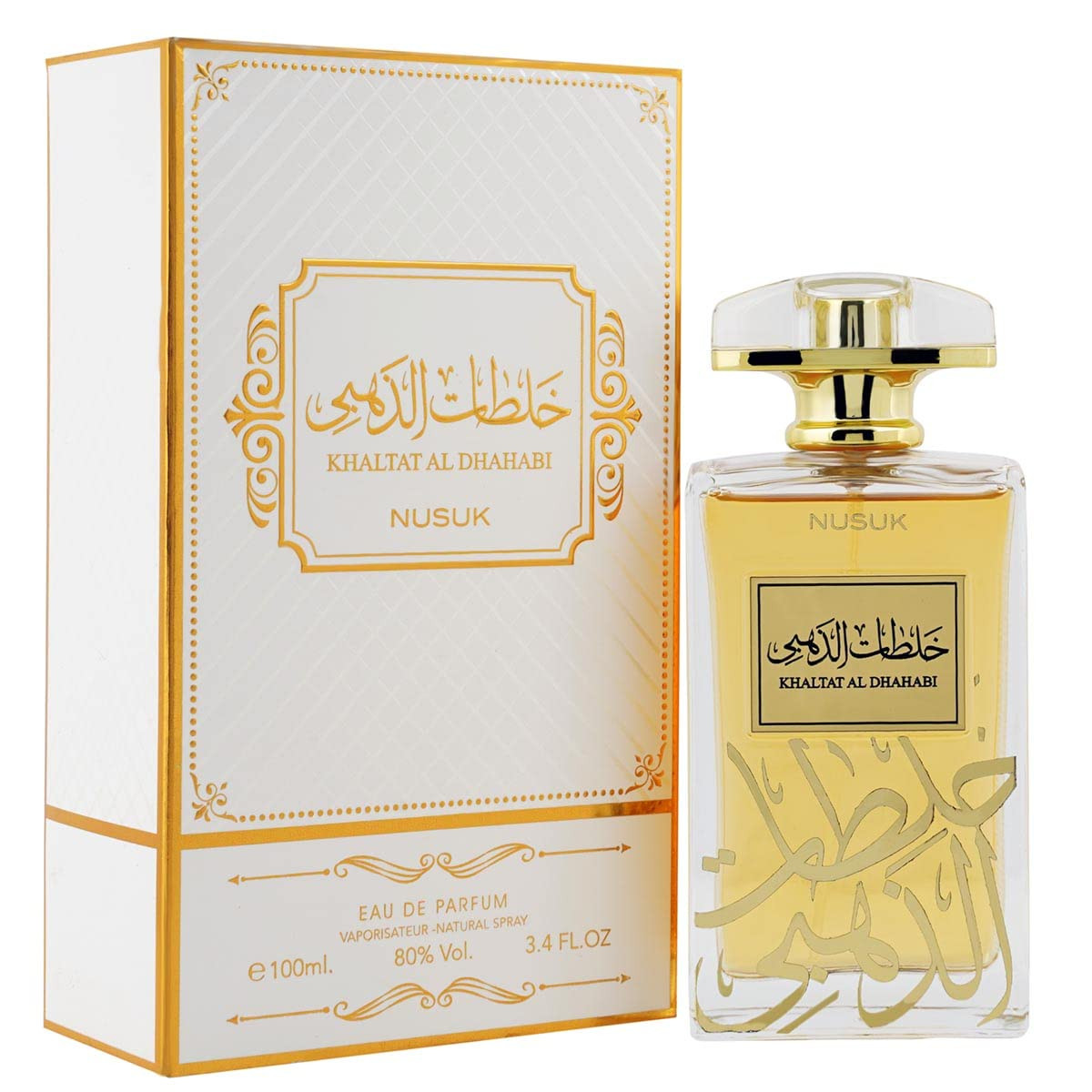 Khaltat Al Dhahabi Nusuk, Apa de Parfum, Femei, 100 ml (Concentratie: Apa de Parfum, Gramaj: 100 ml)