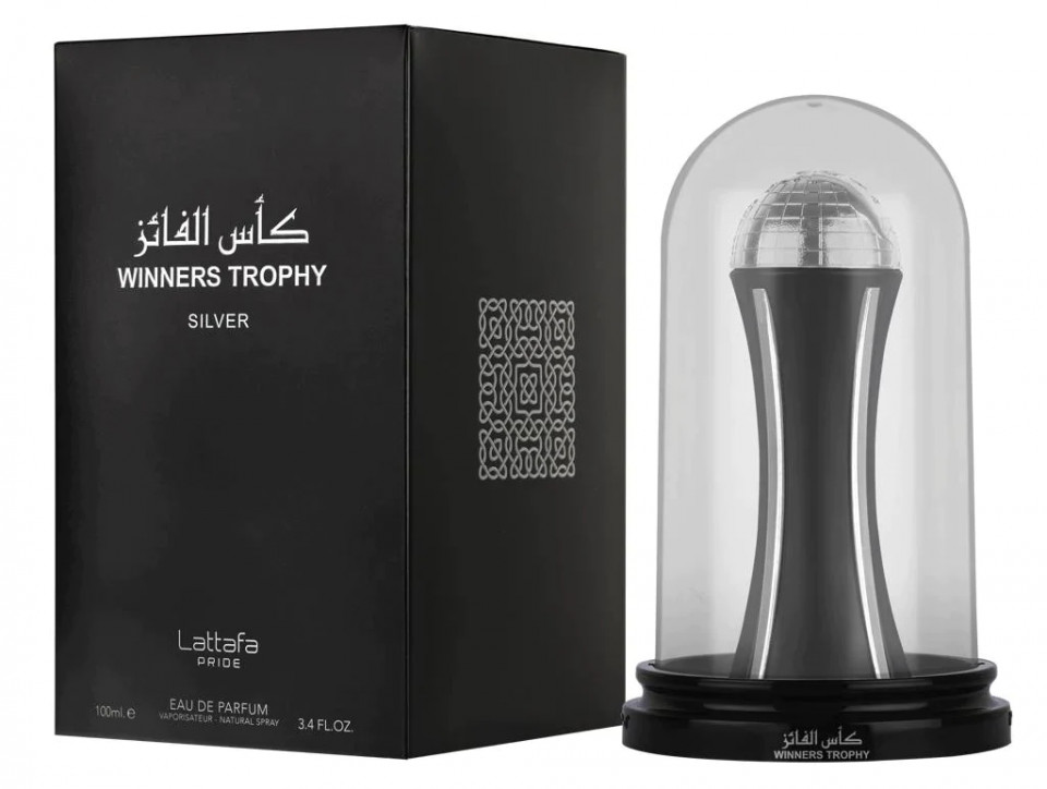Lattafa Winners Trophy Silver, Apa de Parfum, Unisex (Concentratie: Apa de Parfum, Gramaj: 100 ml)