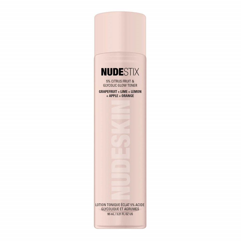 Lotiune Tonica Nudestix, 5% Citrus Fruit & Glycolic Glow Toner, 95 ml (Concentratie: Lotiune tonica,