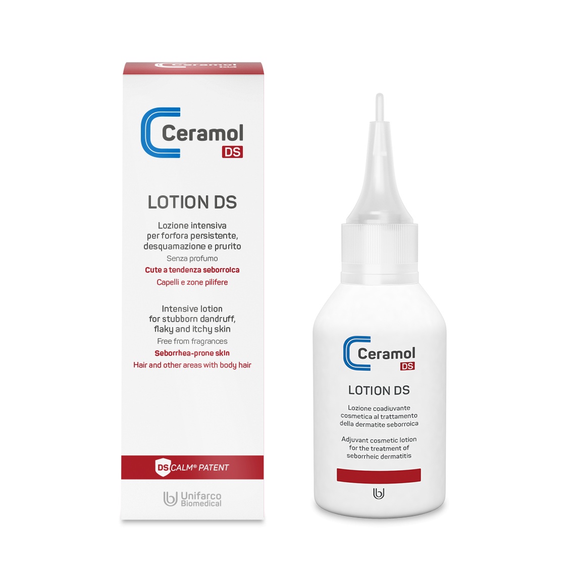 Lotiune tratament DS, dermatita seboreica Ceramol, 50 ml