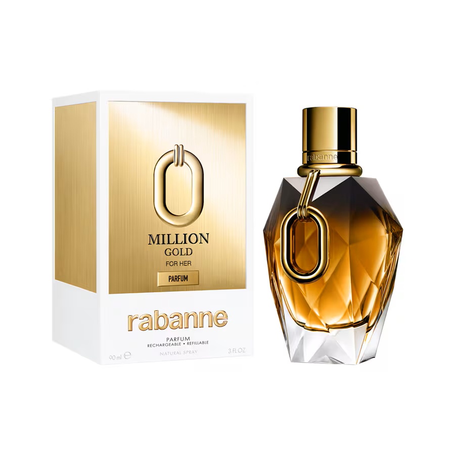 Paco Rabanne Million Gold, Parfum, Femei (Gramaj: 90 ml)