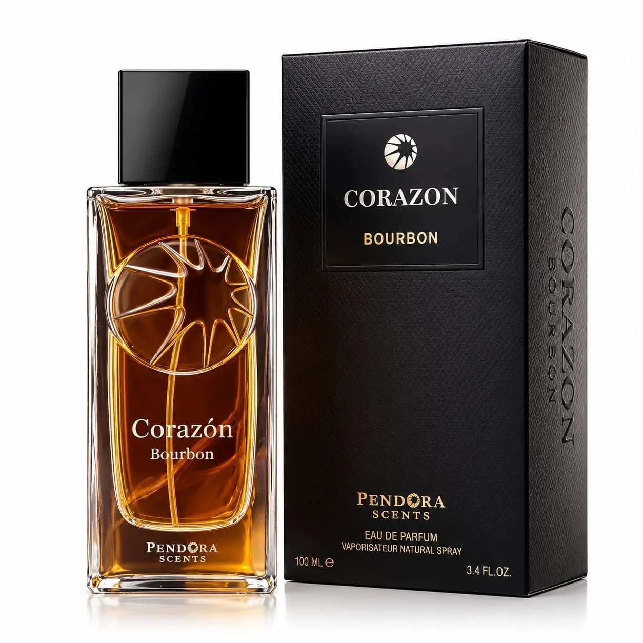 Pendora Scents Corazon Bourbon, Apă de Parfum Unisex, 100 ml