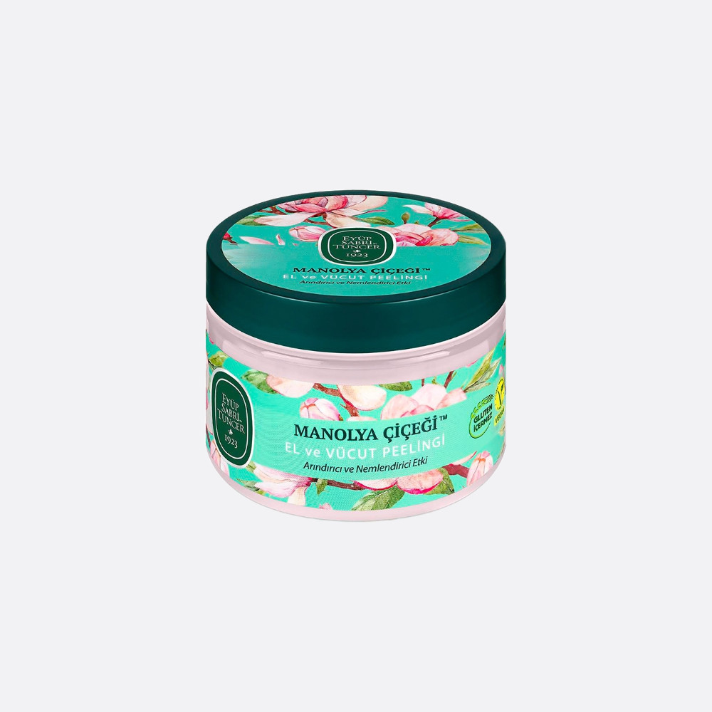 Scrub pentru maini si corp Eyup Sabri Tuncer Magnolia, 400g