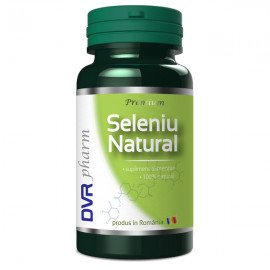 Seleniu Natural DVR Pharm 60 capsule (TIP PRODUS: Suplimente alimentare, Concentratie: 400 mg)