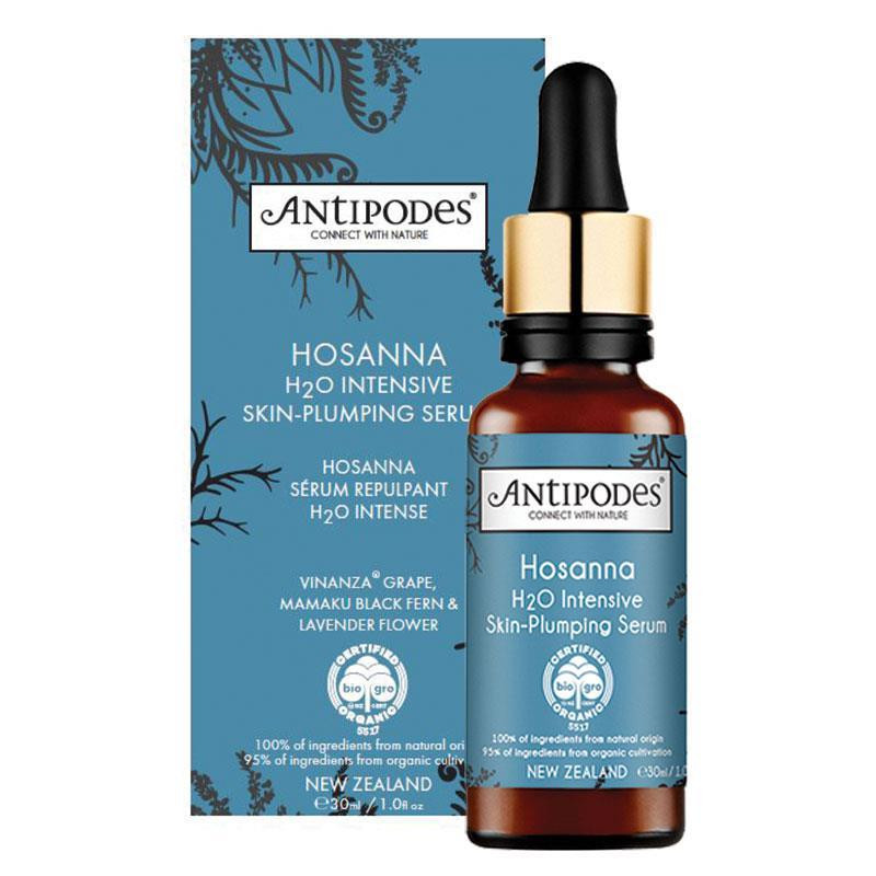 Ser pentru tonifiere Antipodes Hosanna H₂O Intensive Skin-Plumping Serum, Femei, 30 ml (Concentratie