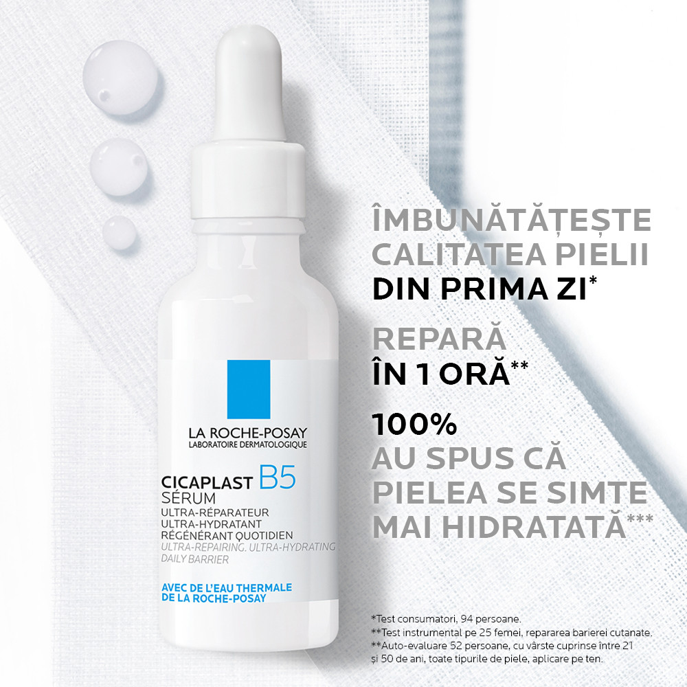 Ser ultra-reparator si ultra-hidratant Cicaplast B5, La Roche-Posay, 30 ml - 1 | YEO