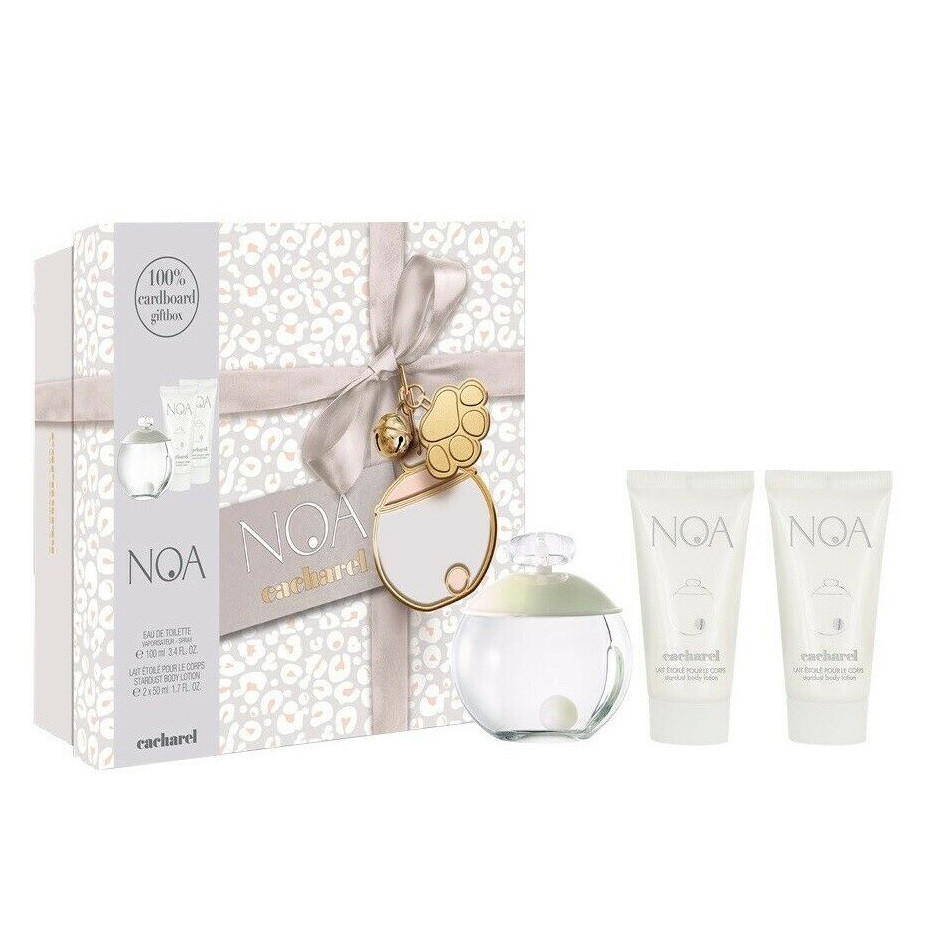 Set Cadou Cacharel Noa, Apa de Toaleta, Femei (Continut set: 100 ml Apa de Toaleta + 2 x 50 ml Lotiu