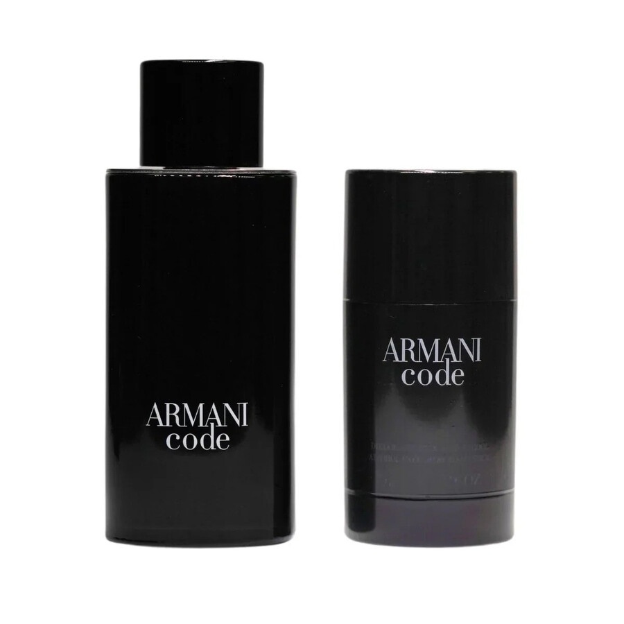 Set cadou Giorgio Armani Code, Barbati, Apa de toaleta, 125 ml + Deodorant stick, 75 ml