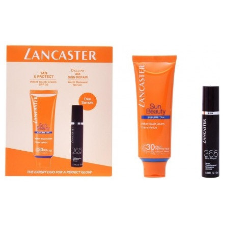 Set cadou Lancaster Perfect Glow Crema solar SPF 30, 365 Ser pentru repararea pielii (Gramaj: 50 ml 