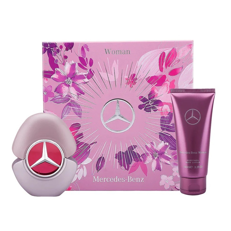 Set cadou Mercedes-Benz, Woman, Apa de Parfum, 90 ml + Lotiune de corp, 100 ml