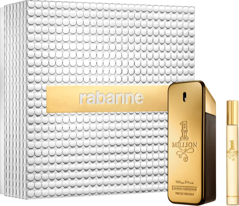 Set Paco Rabanne 1 Million, Barbati Apa de Toaleta, 100 ml +10 ml