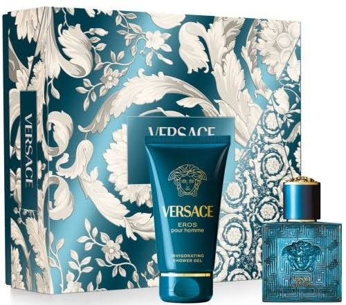 Set Versace Eros Apă de Toaletă 30 ml și Gel de Duș 50 ml, Pentru Bărbați
