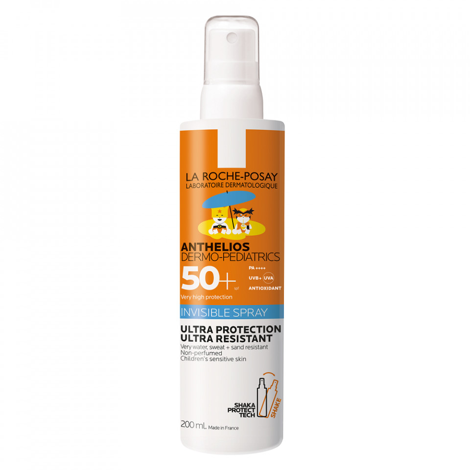 Spray invizibil pentru copii SPF 50+ Anthelios Dermo Pediatrics La Roche-Posay (Concentratie: Spray,