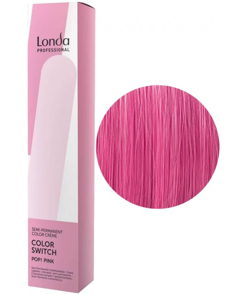 Vopsea semi permanenta Londa Professional Londacolor SWITCH POP! PINK, 80ML