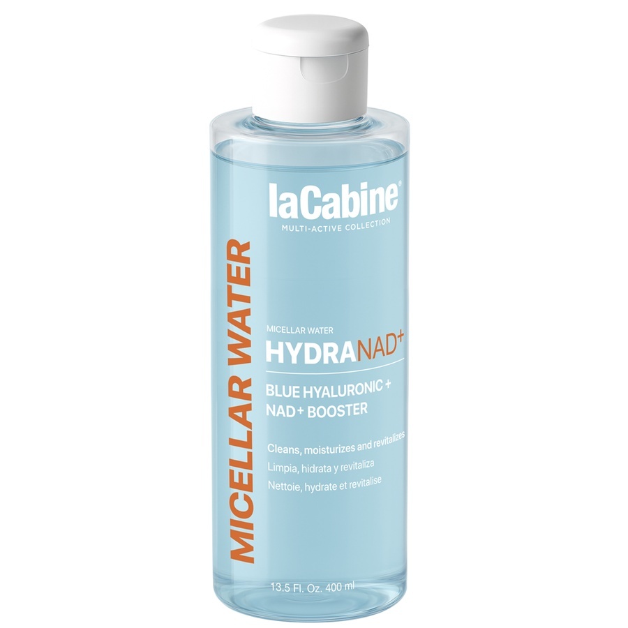 Apă micelară hidratantă cu NAD+ Booster și Acid Hialuronic HydraNAD+, La Cabine, 400 ml