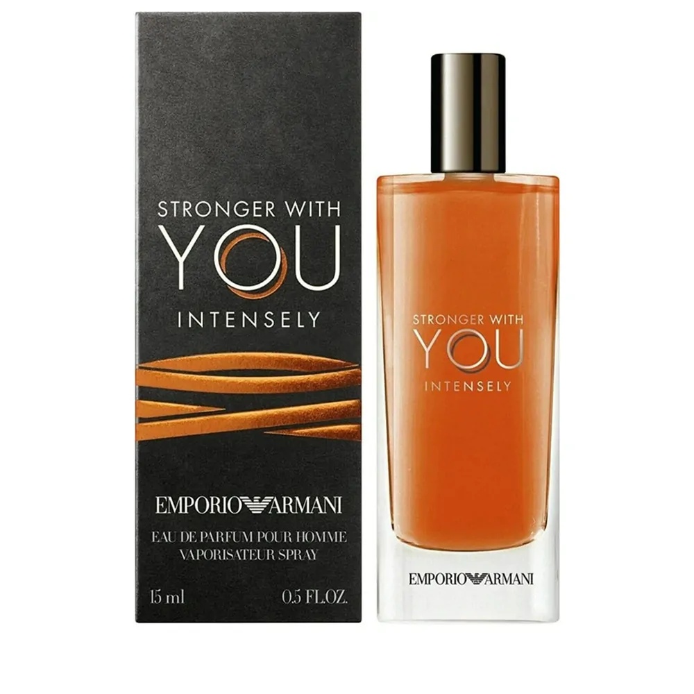 Armani Stronger With You Intensely, Barbati, Apa de Parfum (Concentratie: Apa de Parfum, Gramaj: 15 ml)