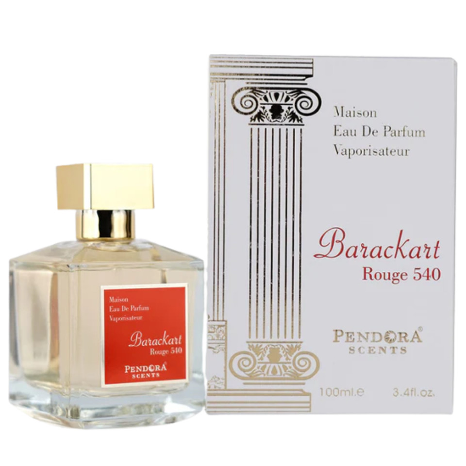 Barackart Rouge 540 Paris Corner Pendora Scents, Apa de Parfum, Unisex, 100 ml (Concentratie: Apa de Parfum, Gramaj: 100 ml)