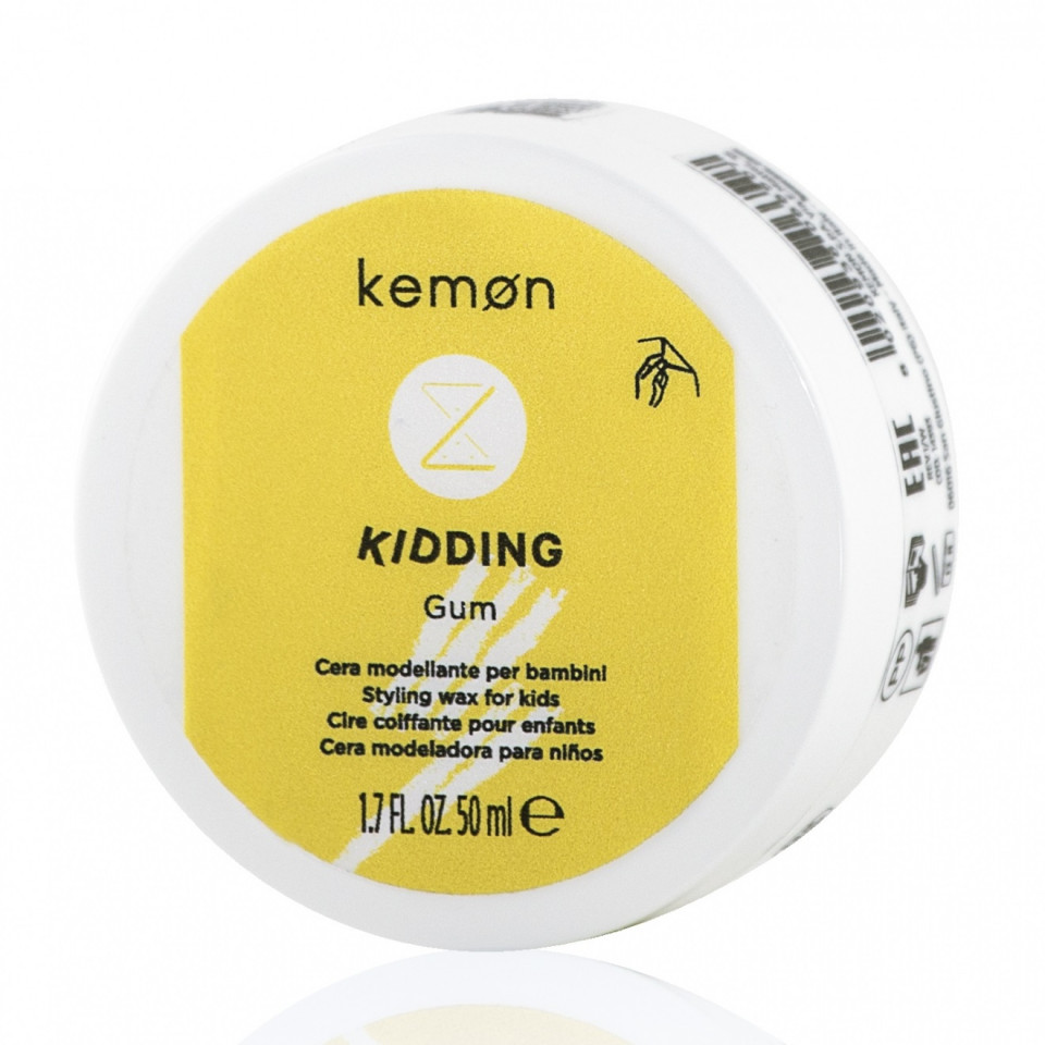 Ceara de par pentru copii Kemon Actyva Kidding Gum (Concentratie: Ceara, Gramaj: 50 ml)