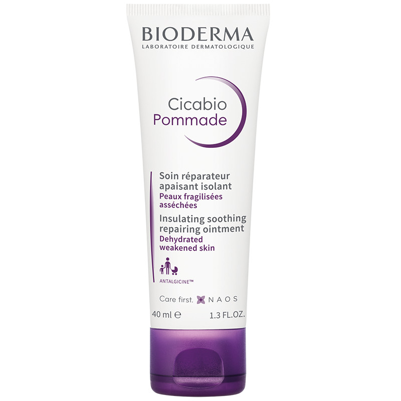 Crema pentru leziuni cu efect cutanat Bioderma Cicabio Pommade, 40 ml