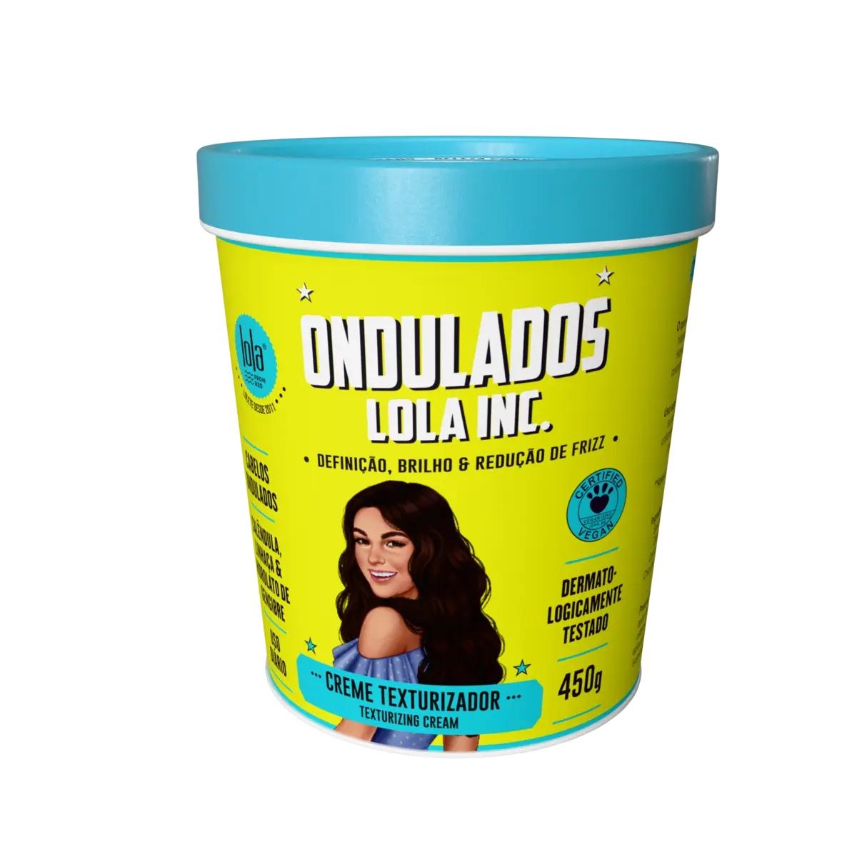 Cremă Texturizantă pentru Păr Ondulat Ondulados, 450 g, Lola Cosmetics