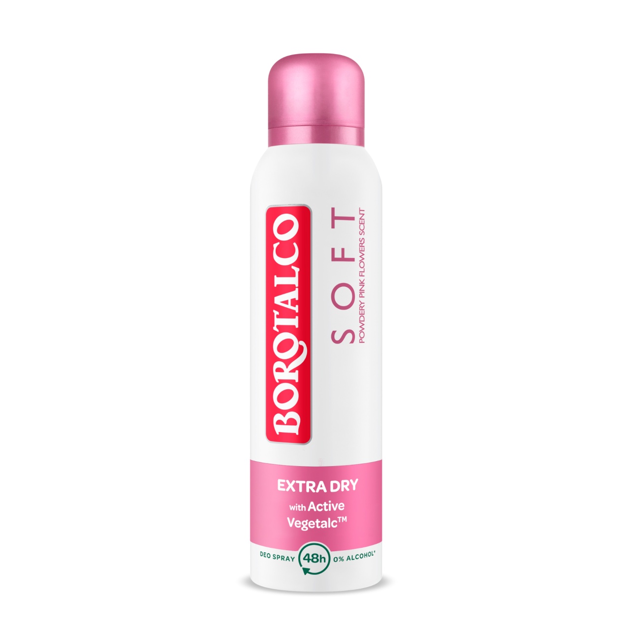 Deodorant spray Borotalco Soft, 150 ml (Concentratie: Deo Spray, Gramaj: 150 ml)