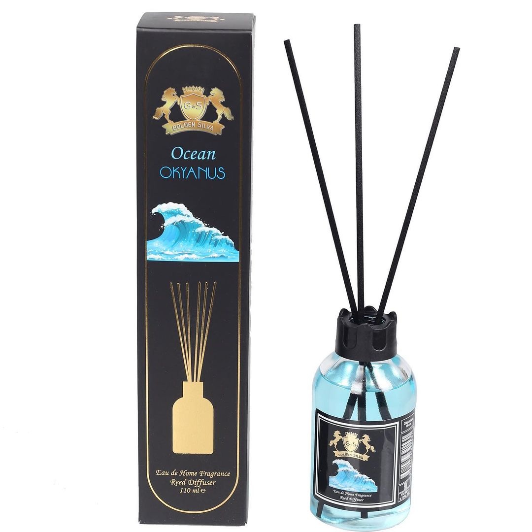 banchete hol Difuzor de Camera cu Betisoare Golden Silva Ocean, 110ml