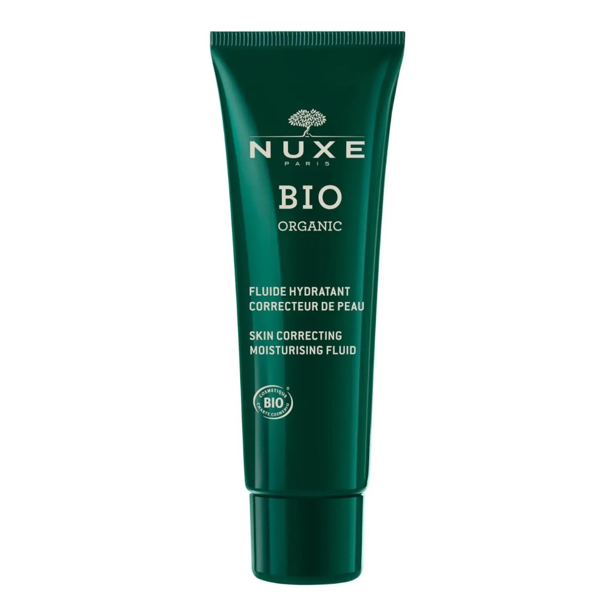 Fluid Hidratant Corector, Bio Organic Nuxe pentru ten normal si mixt, 50 ml