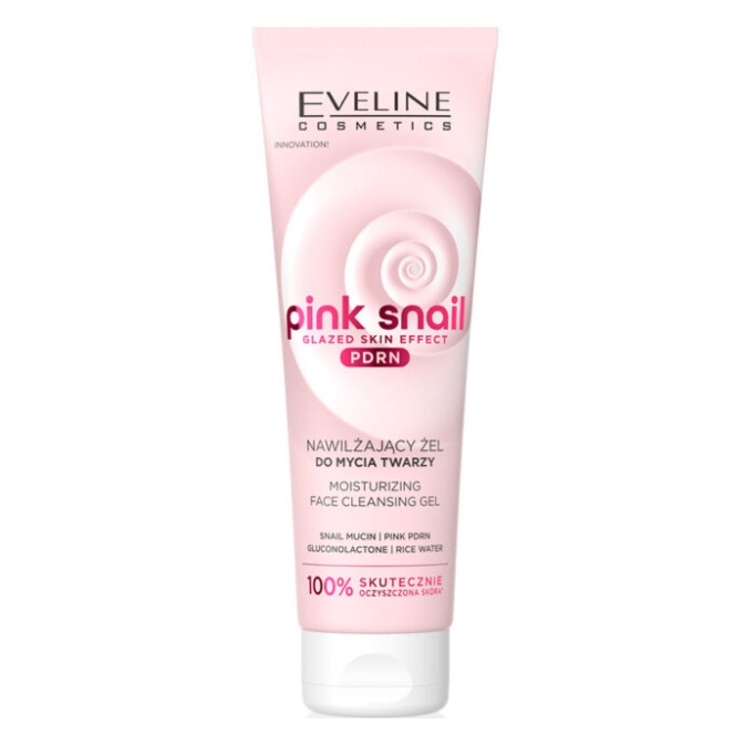 Gel de Curatare Hidratant pentru Fata, Eveline Cosmetics Pink Snail PDRN 150ml