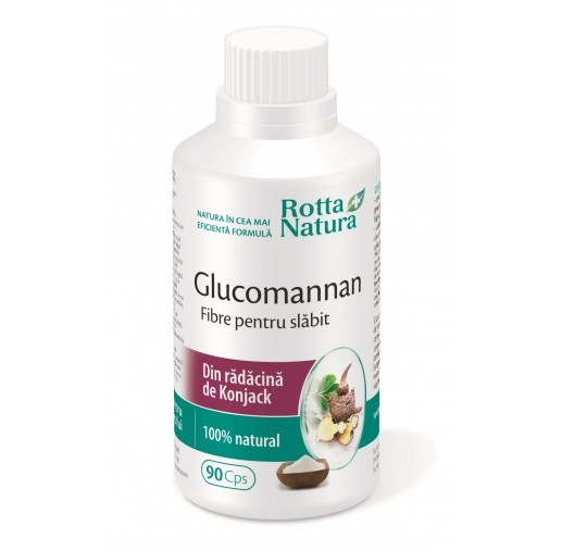 Glucomannan SOS Silueta Rotta Natura 90 capsule (Concentratie: 555.5 mg)