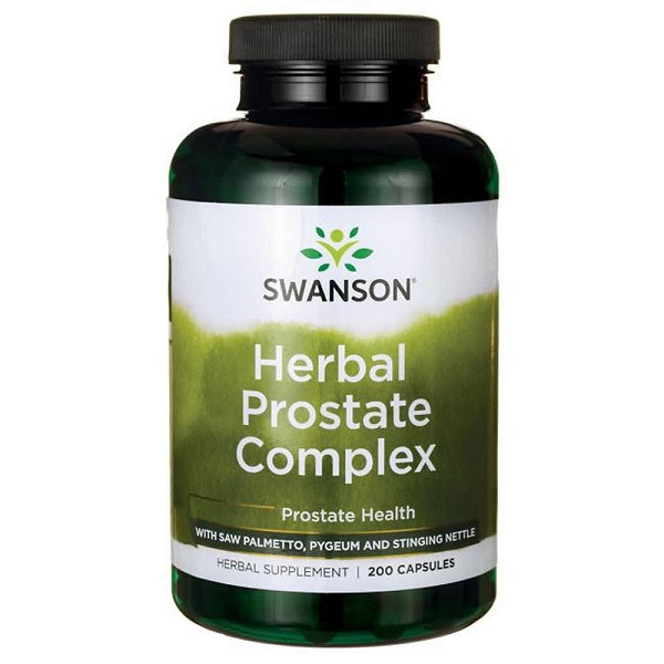 Herbal Prostate Complex, 200 capsule, Swanson (Concentratie: 200 capsule)