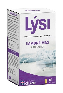 Immune Max LYSI Ulei din ficat de rechin 80 capsule (Concentratie: 500 mg)