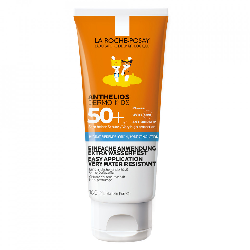 Lapte de corp si fata pentru copii SPF 50+ Anthelios Dermo-Pediatrics La Roche-Posay (Gramaj: 250 ml, Concentratie: Lapte)